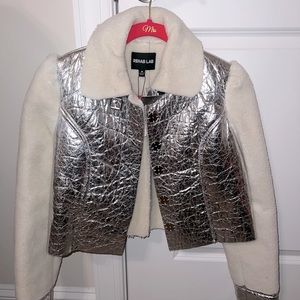 Cozy metallic foil jacket